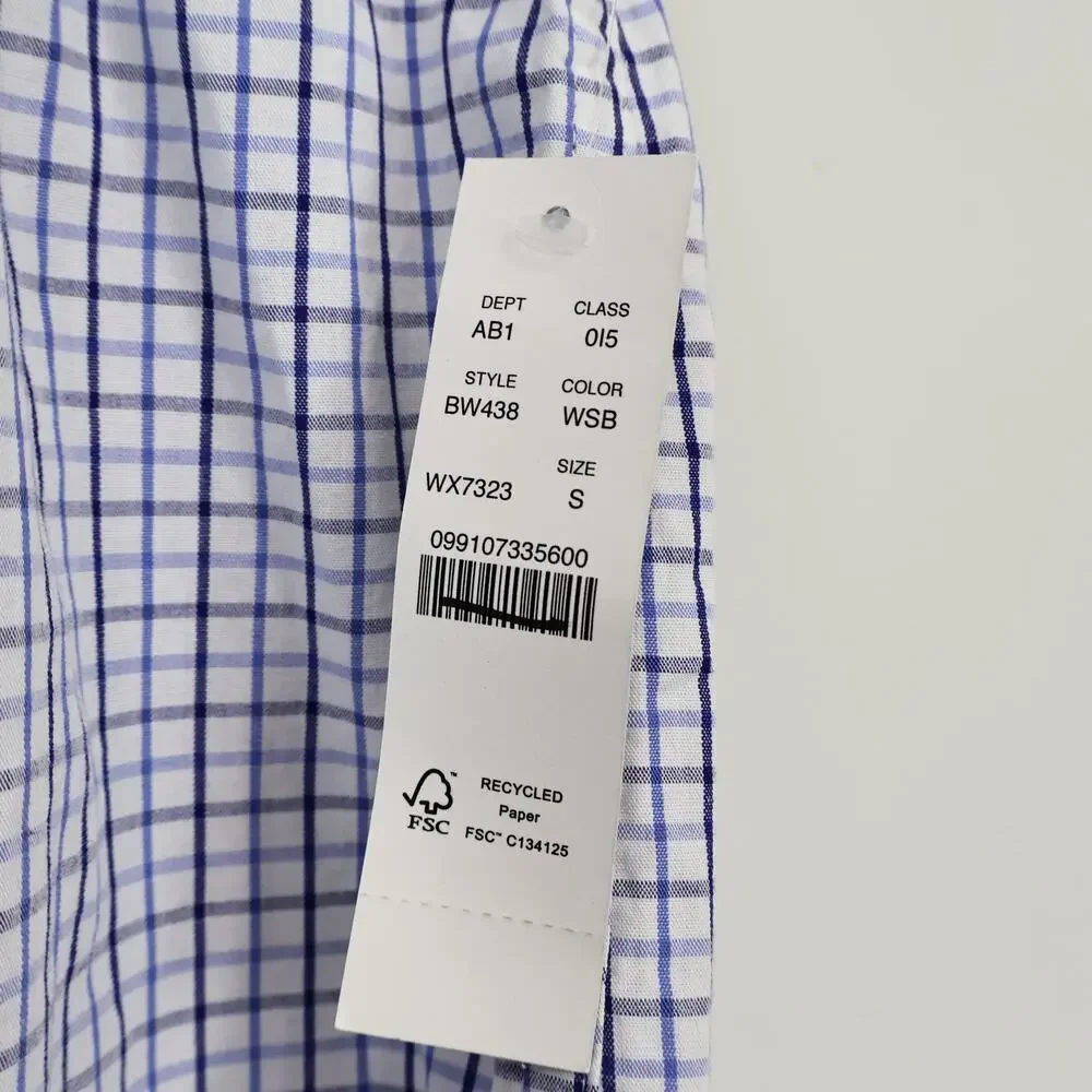 J.Crew Men's Printed Boxers Window Space Blue Size Small NWT